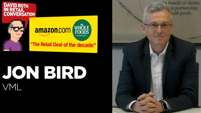 David Roth in Conversation | Amazon & Whole Foods Deal | Jon Bird, VML