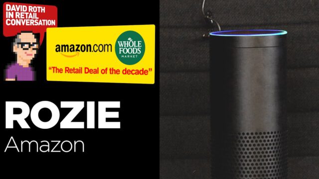 David Roth in Conversation | Amazon & Whole Foods Deal | Amazon Alexa Interview (RoZie)